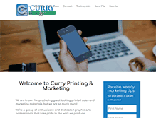 Tablet Screenshot of curryonline.com